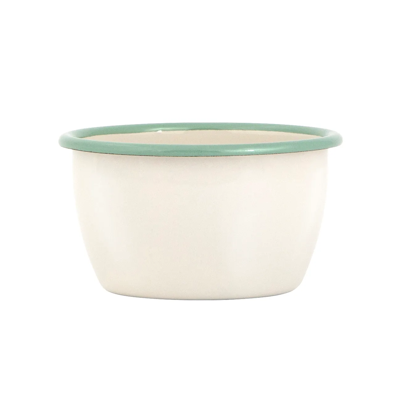 Kockums enamel bowl 10 cm, Cream Lux Kockums Jernverk