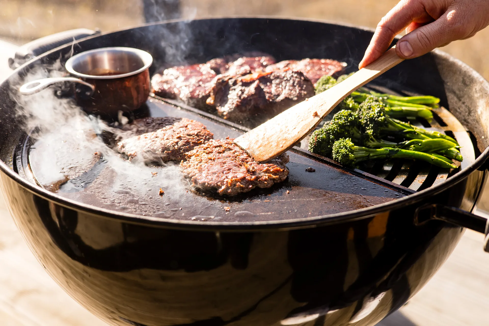 Kockums griddle, Black, half-round, 55 cm Kockums Jernverk