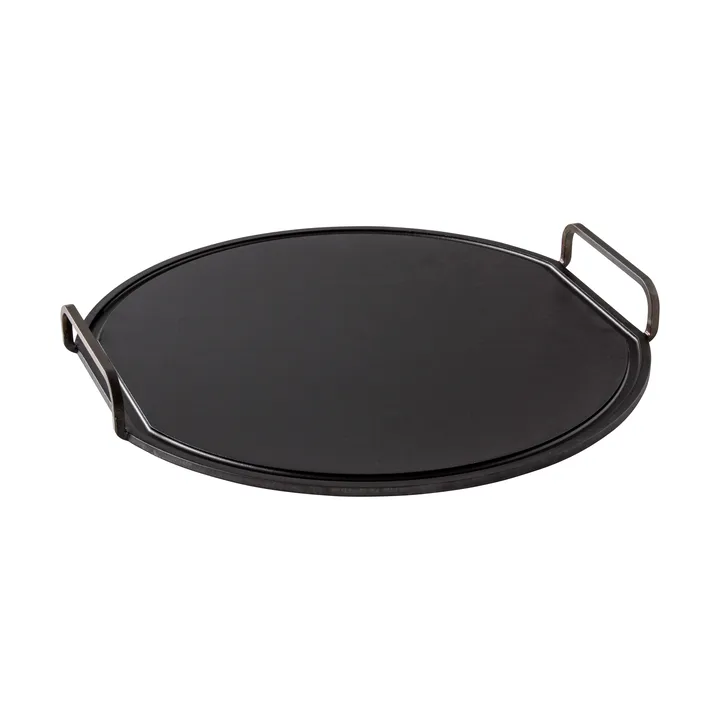 Kockums griddle - Black, round, Ø35 cm - Kockums Jernverk