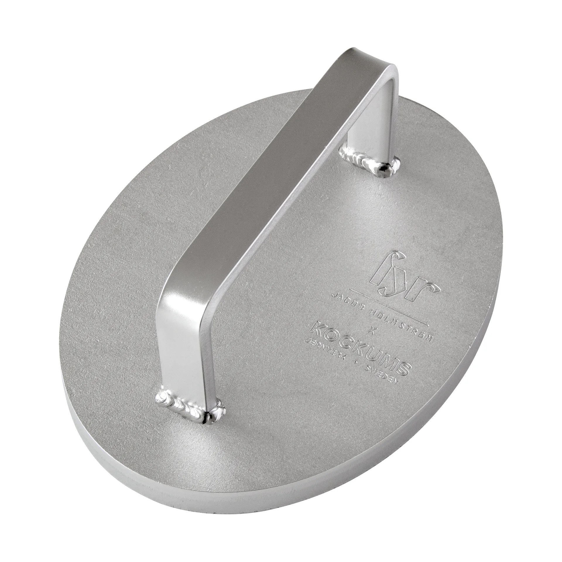 Kockums grill press, Stainless steel, 16x12 cm Kockums Jernverk