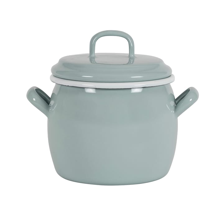 Kockums kokkärl with lid 0.7 l, Green Orion Kockums Jernverk