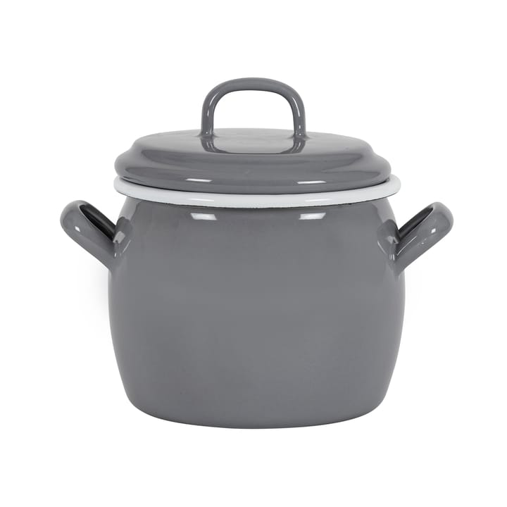 Kockums kokkärl with lid 0.7 l - Kockums Grey - Kockums Jernverk