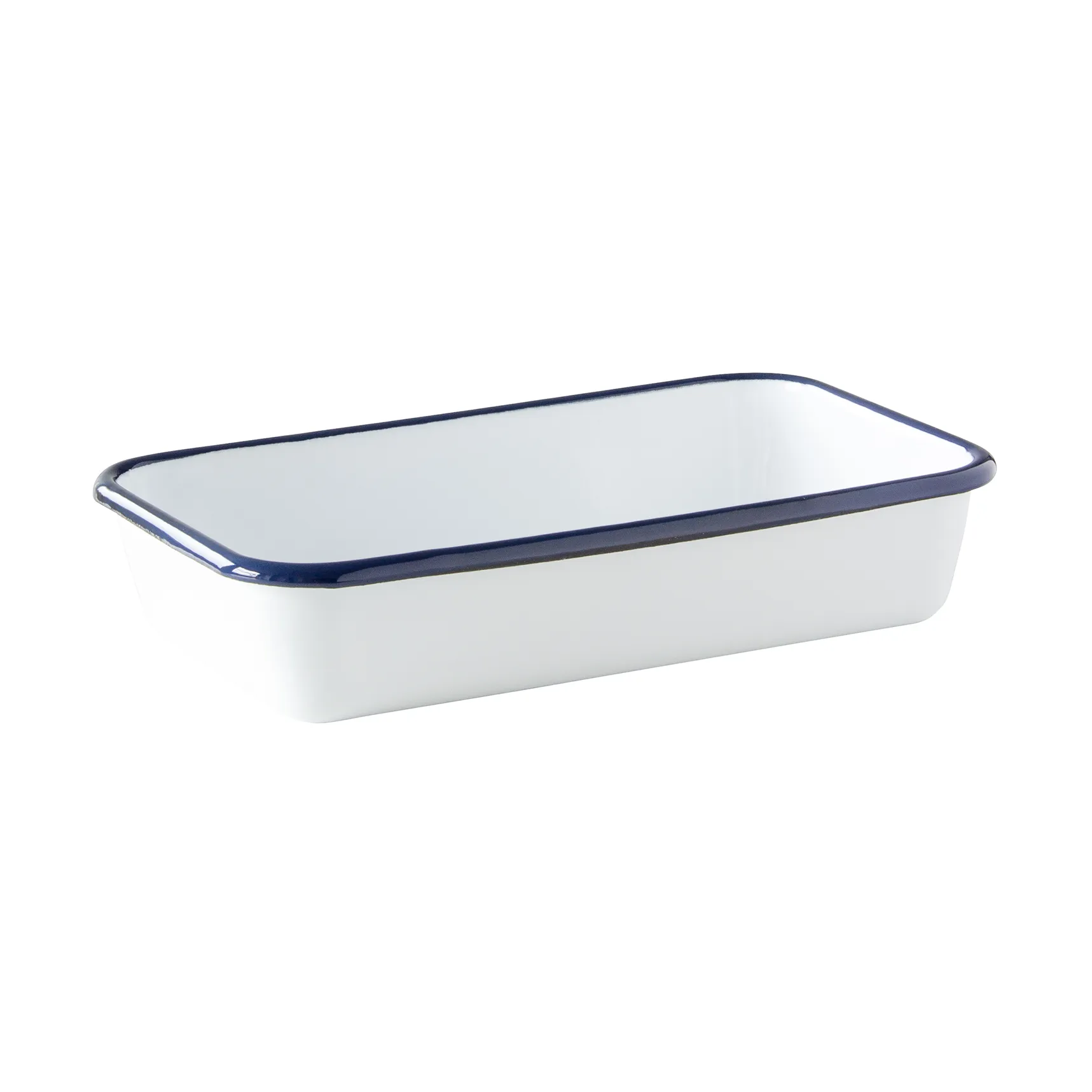Kockums oven dish, Kockums white-blue, 23x13.5 cm Kockums Jernverk