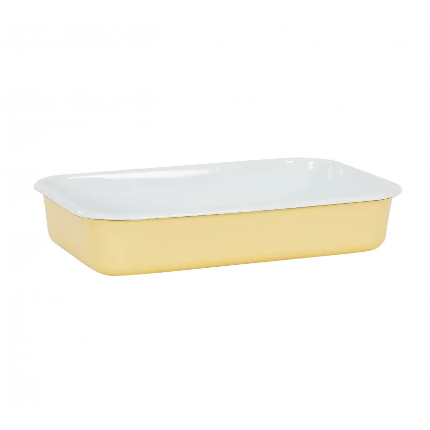 Kockums oven tin 31,5 cm, Yellow Citrine (yellow) Kockums Jernverk