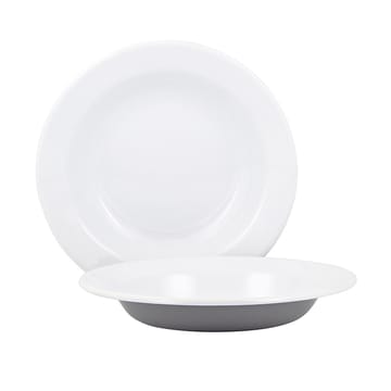 Kockums Paket deep plate 22 cm 4-pack - Kockums grey - Kockums Jernverk