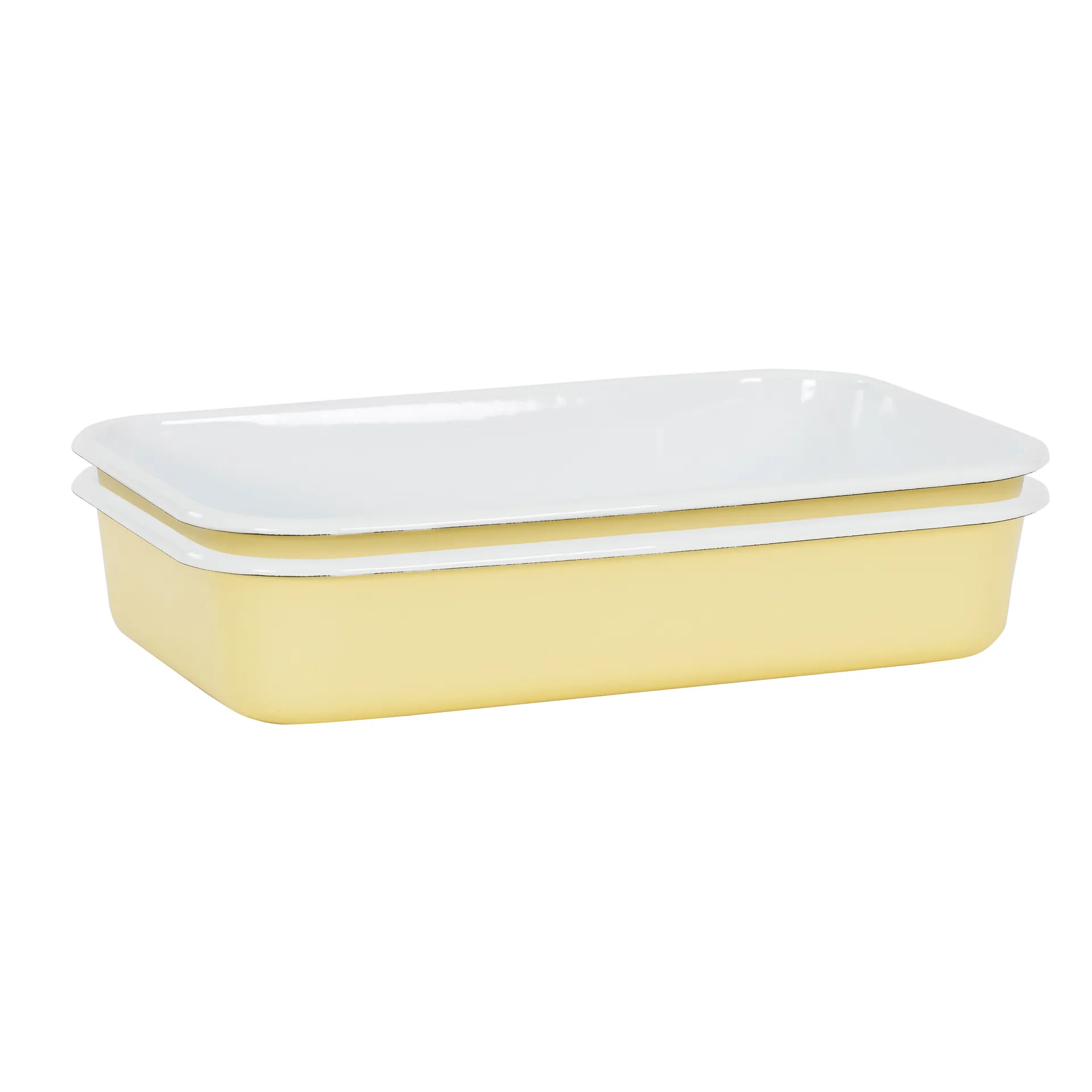 Kockums Paket oven dish 31.5 cm 2-pack, yellow citrine Kockums Jernverk
