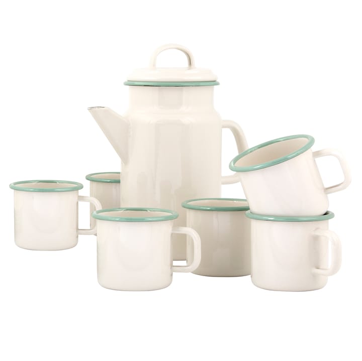 Kockums Paket teapot and mug - cream lux - Kockums Jernverk