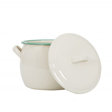 Kockums saucepan with lid 4 l - Cream Lux (beige) - Kockums Jernverk