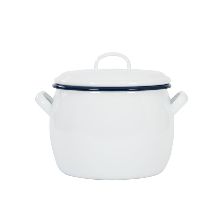 Kockums saucepan with lid 4 l - Kockums White (white) - Kockums Jernverk