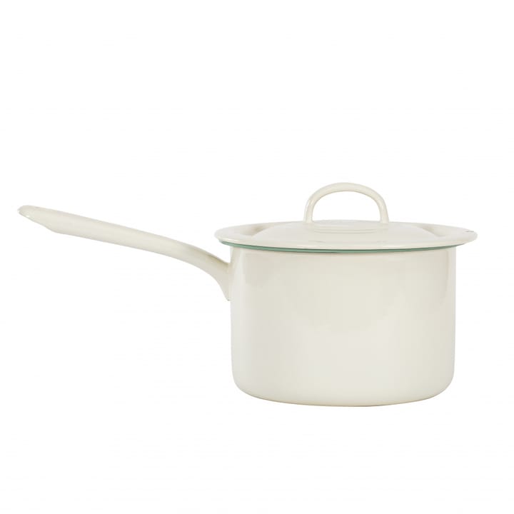 Kockums saucepan with long handle 2.3 l - Cream Lux (beige) - Kockums Jernverk