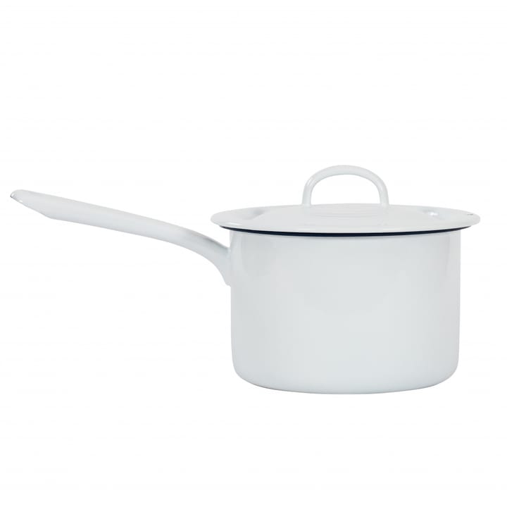 Kockums saucepan with long handle 2.3 l - Kockums White (white) - Kockums Jernverk