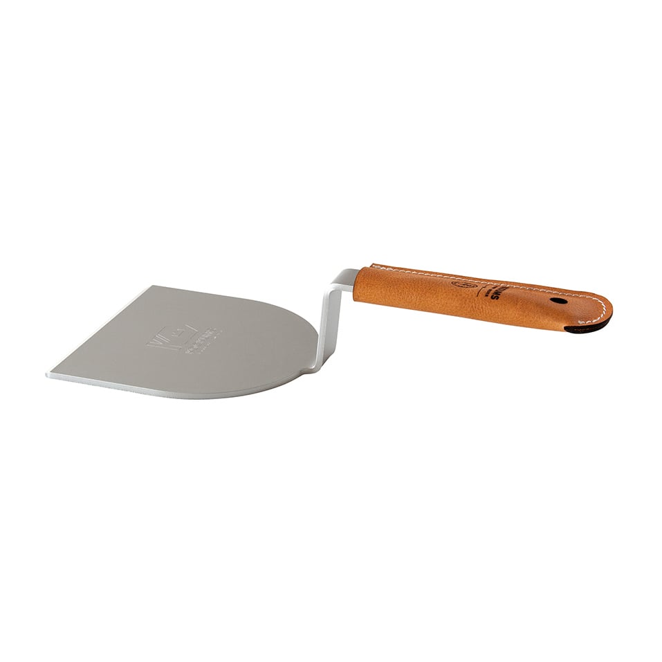 Kockums Jernverk Spatular Med leather handle | Scandinavian Design | Fish slices & Spatulas | Silver-coloured
