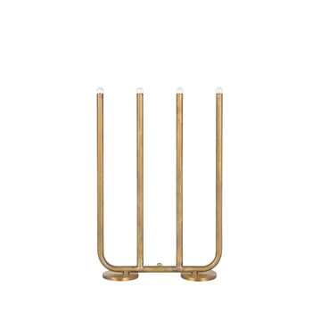 December 4 candlestick - Raw brass - Konsthantverk