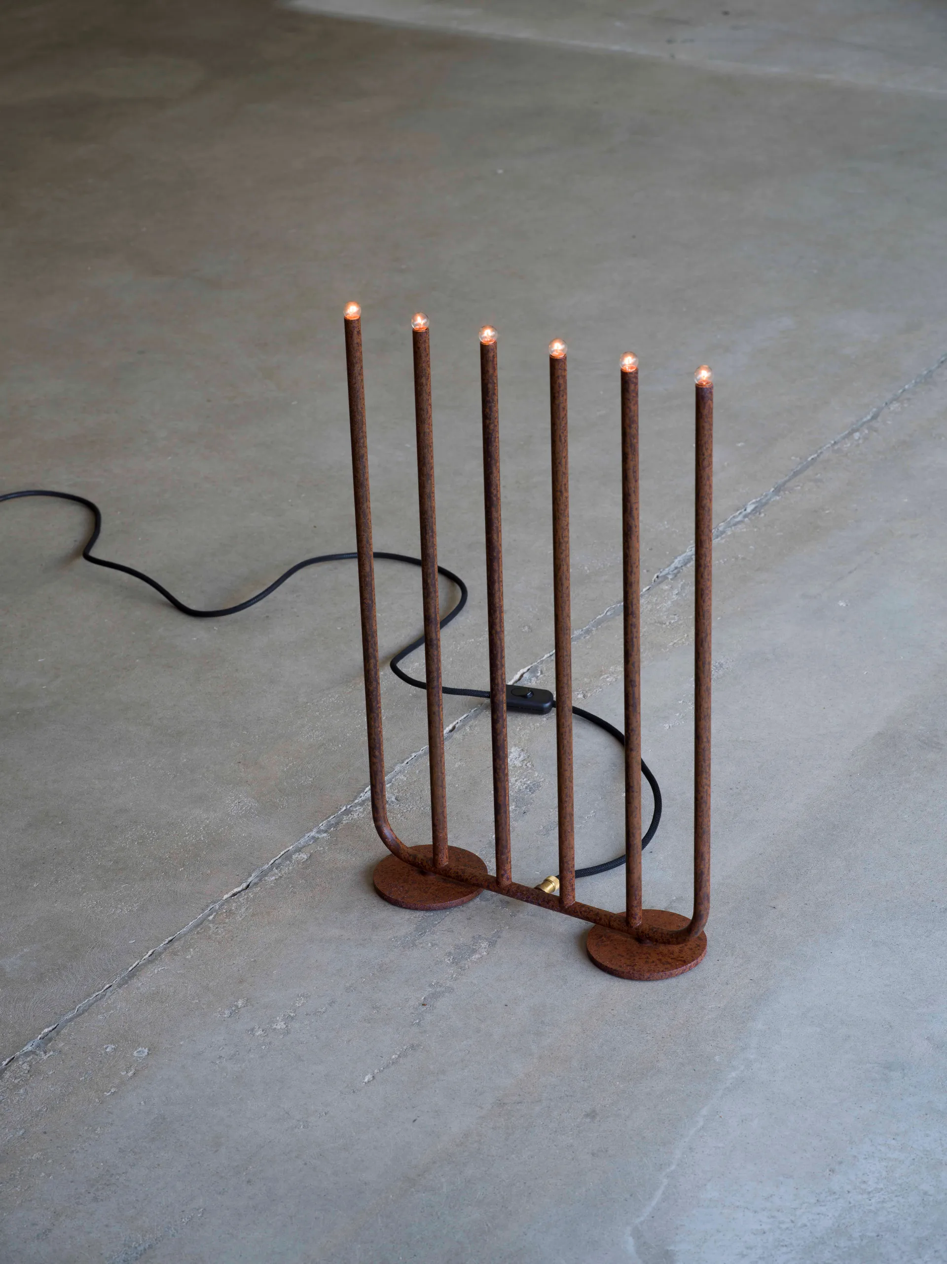 December Ateljé 2023 candlestick, Rust Konsthantverk