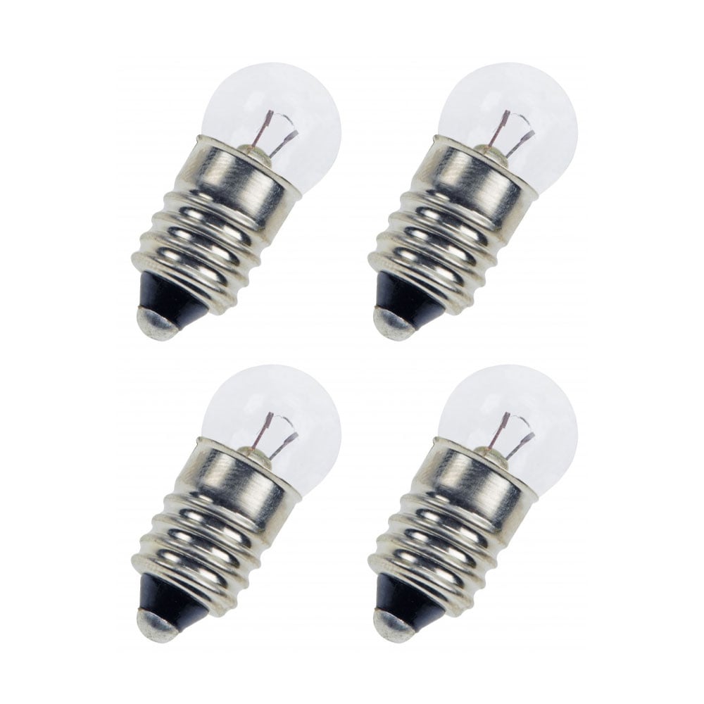 Konsthantverk December light bulb Clear, 5w, 4-pack e10, 3w