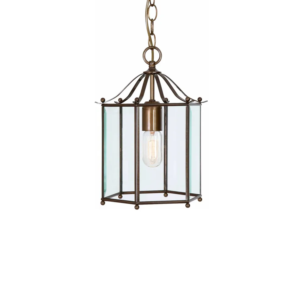 Glimminge 1 pendant Ø21.5 cm, Oxidized brass Konsthantverk