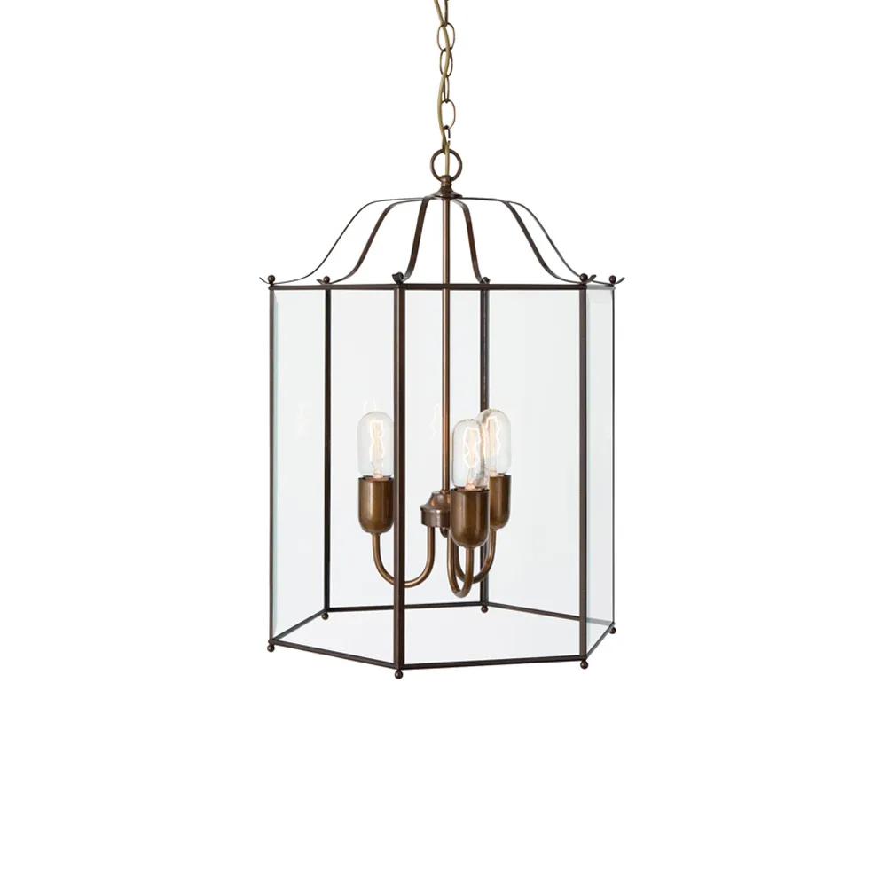 Glimminge 3 pendant Ø32 cm, Oxidized brass Konsthantverk