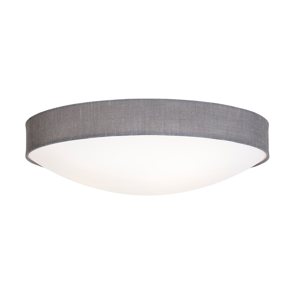 Konsthantverk Kant ceiling lamp o45 cm Grey-white | Scandinavian Design | Ceiling lights | White