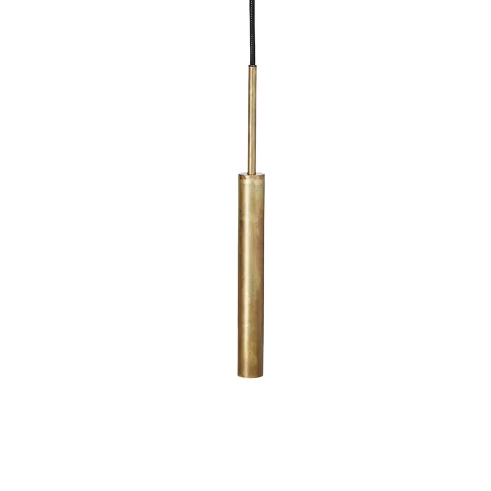 Konsthantverk Stav pendant Raw brass | Scandinavian Design | Pendant lamps | Gold-coloured