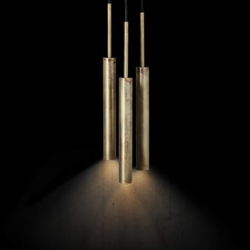 Stav pendant XL - Raw brass - Konsthantverk