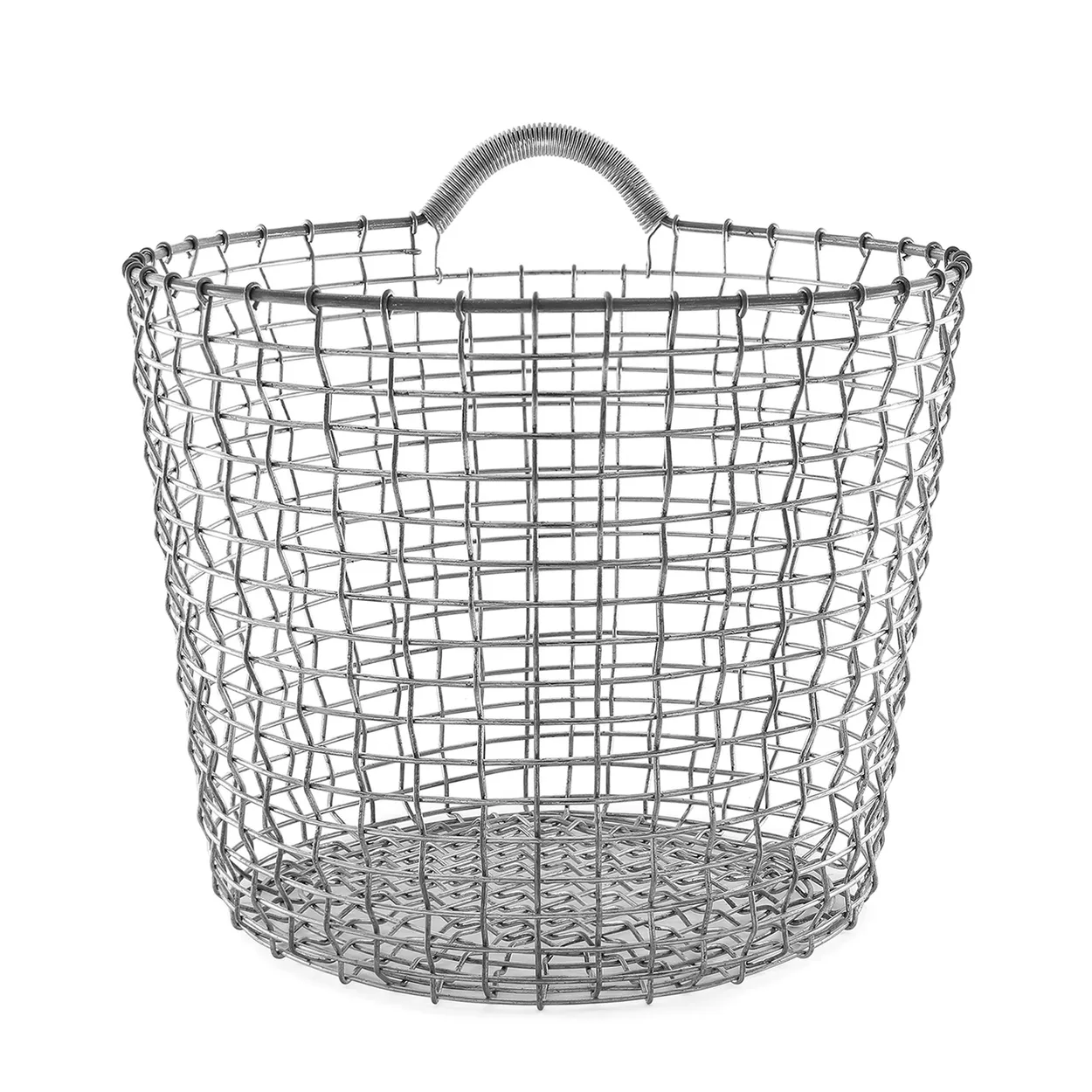 Korbo bin 24 galvanized steel | Scandinavian Design | Storage baskets | Silver-coloured
