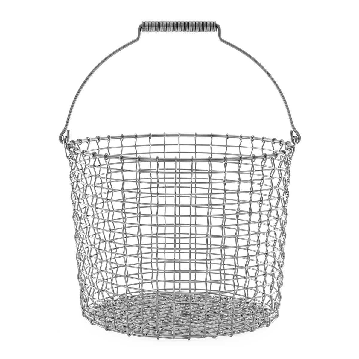 Korbo bucket 20 acid proof steel | Scandinavian Design | Storage baskets | Silver-coloured