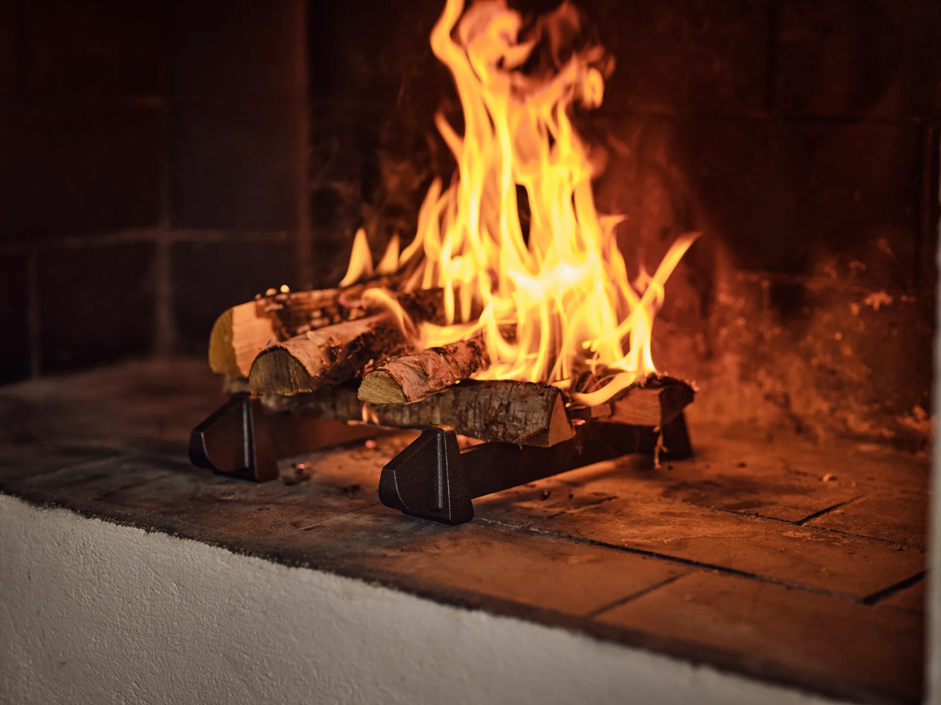 Korbo Fire-works fire dog 2-pack, Cast iron KORBO