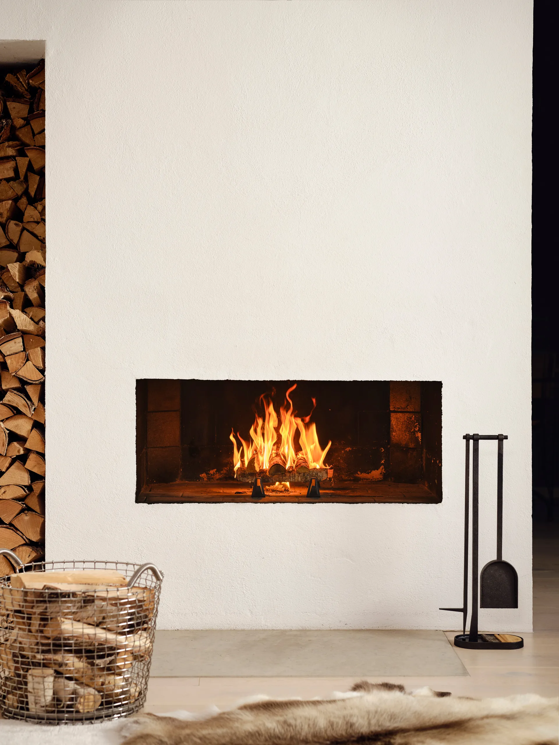 Korbo Fire-works fire dog 2-pack, Cast iron KORBO