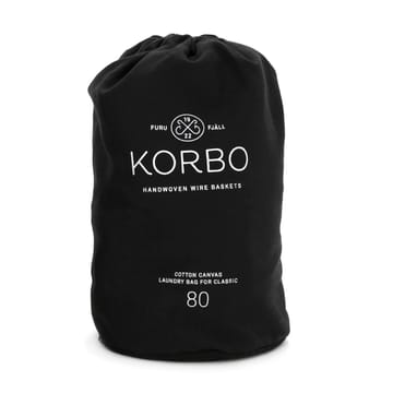 Korbo laundry bag - black 80 l - KORBO