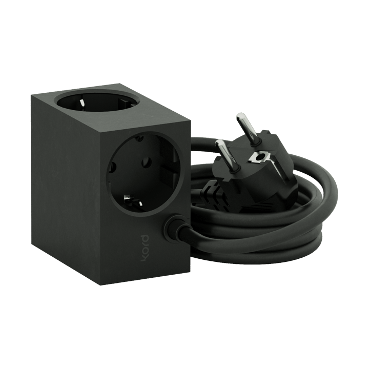 Cuboid outlet 2 m - Black - Kord
