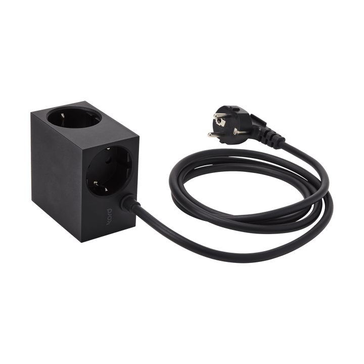 Cuboid outlet 2 m, Black Kord