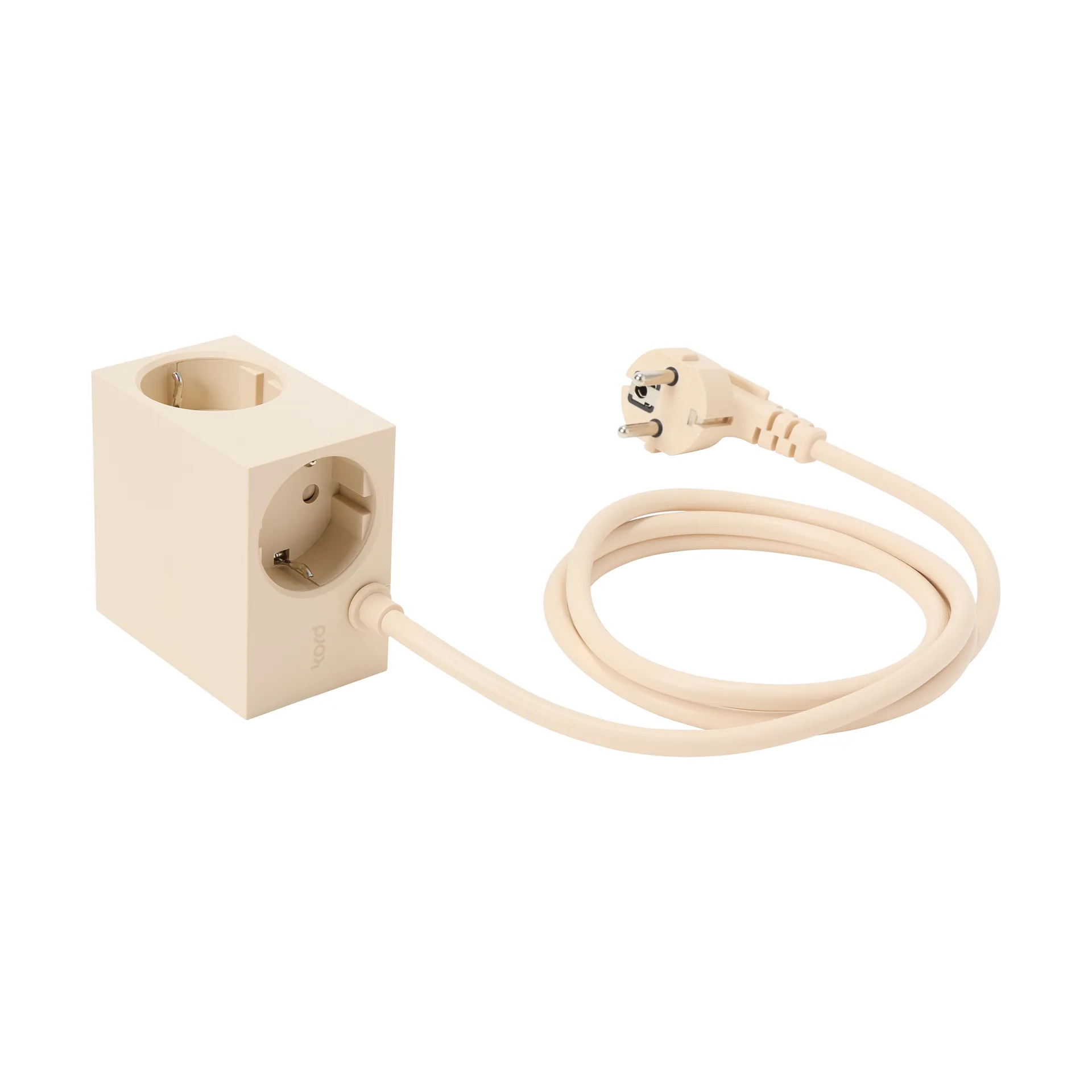 Cuboid outlet 2 m, Pearled Ivory Kord