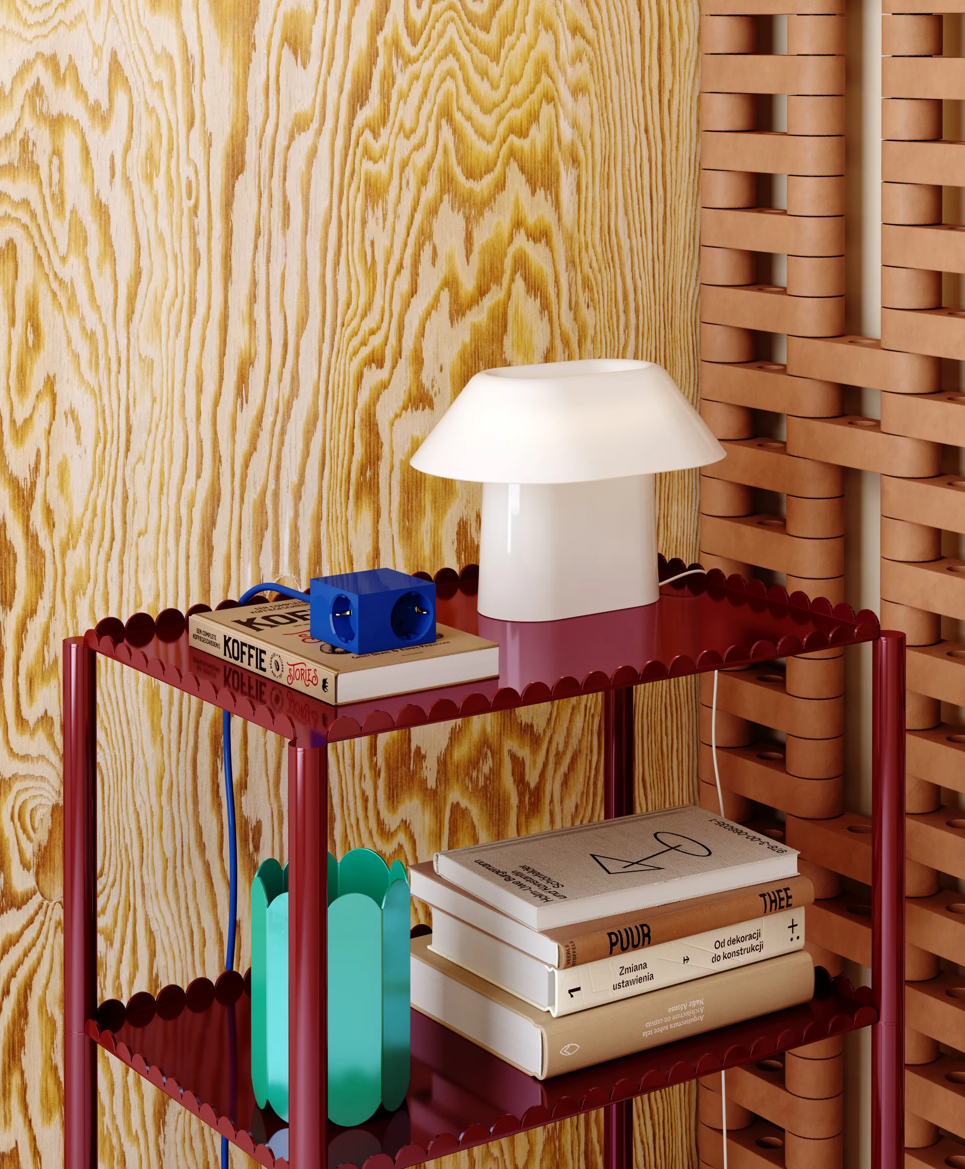 Cuboid+ outlet USB-C 30W 2 m, Catalina Blue Kord