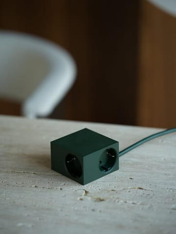 Cuboid+ outlet USB-C 30W 2 m - Dark Green - Kord