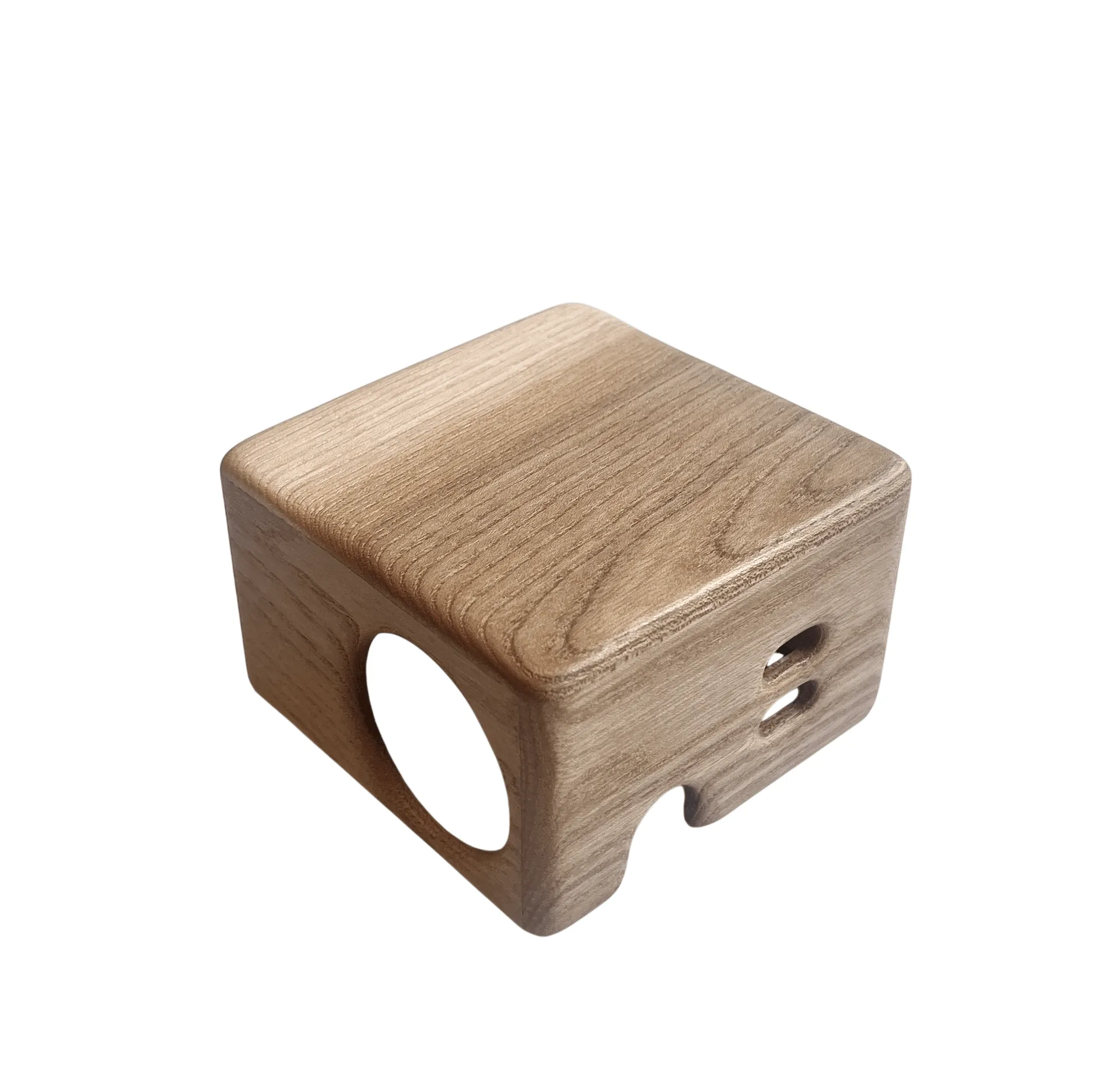 Kord x Bark woodencase case for Cuboid+ power strip, Bark Kord