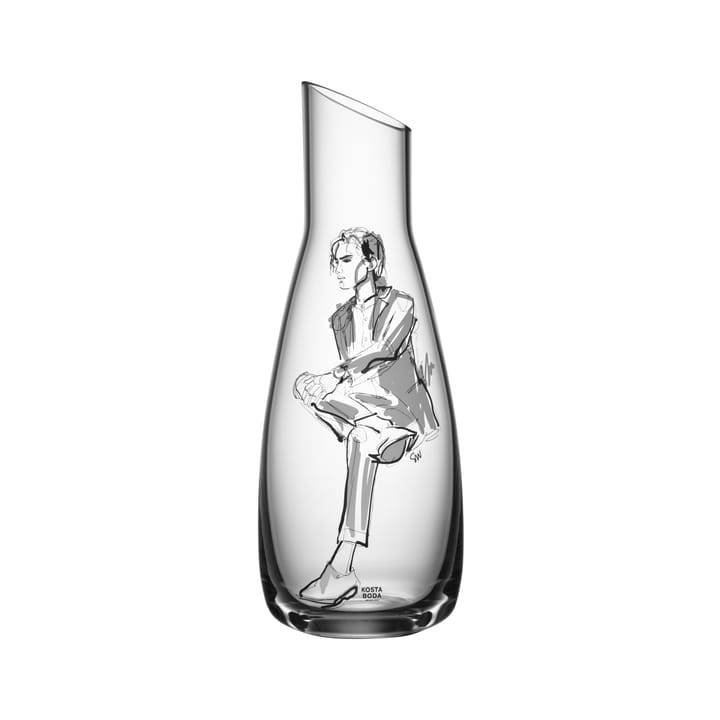All about you carafe 1 l - him - Kosta Boda
