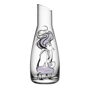 All about you carafe 1 l - purple - Kosta Boda