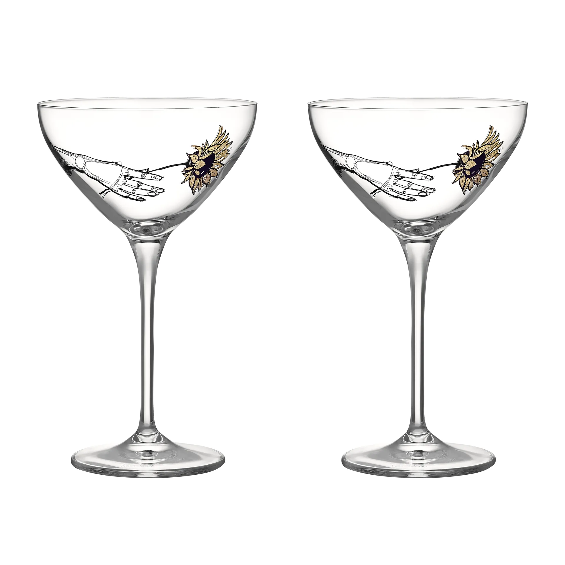 All about you coupe champagne glass 32 cl 2-pack, All for you Kosta Boda