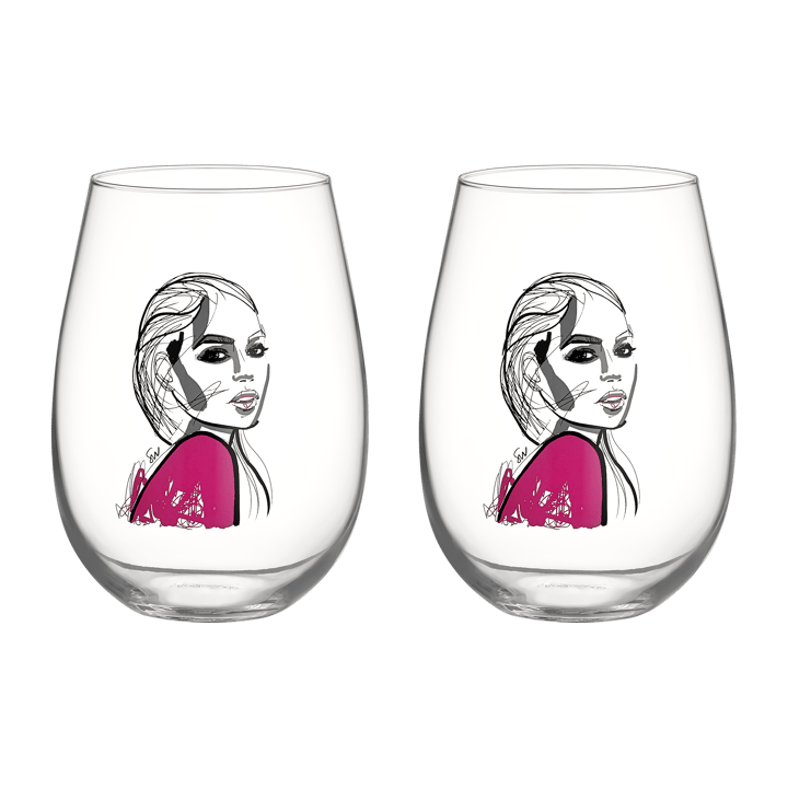 All about you glass 57 cl 2-pack - Next to you - Kosta Boda