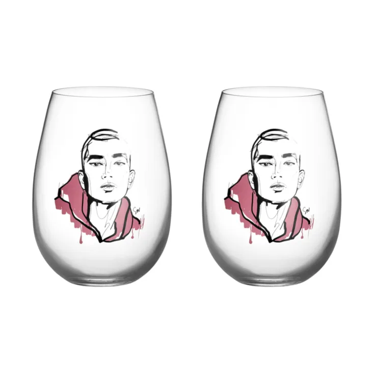 Kosta Boda All about you tumbler glass 57 cl 2-pack Close to him