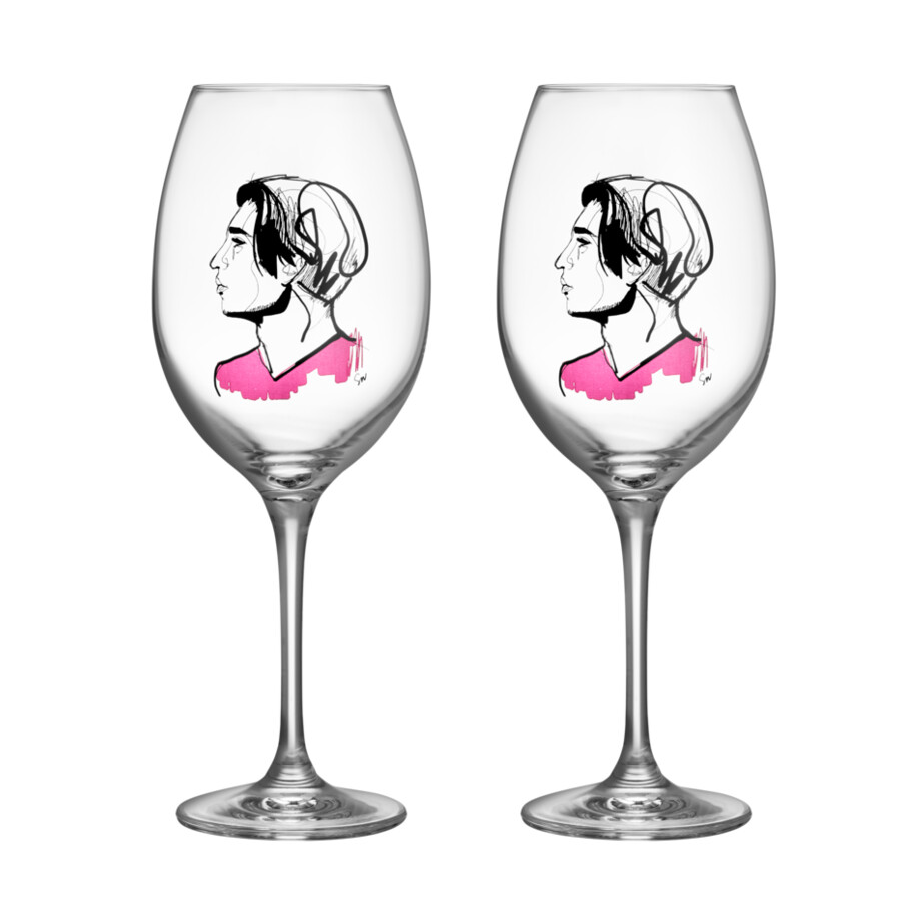 Kosta Boda All about you wine glass 52 cl 2-pack Embrace him