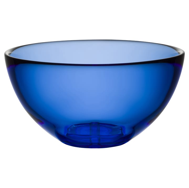 Bruk serving bowl M Ø 21.5 cm - Blue - Kosta Boda
