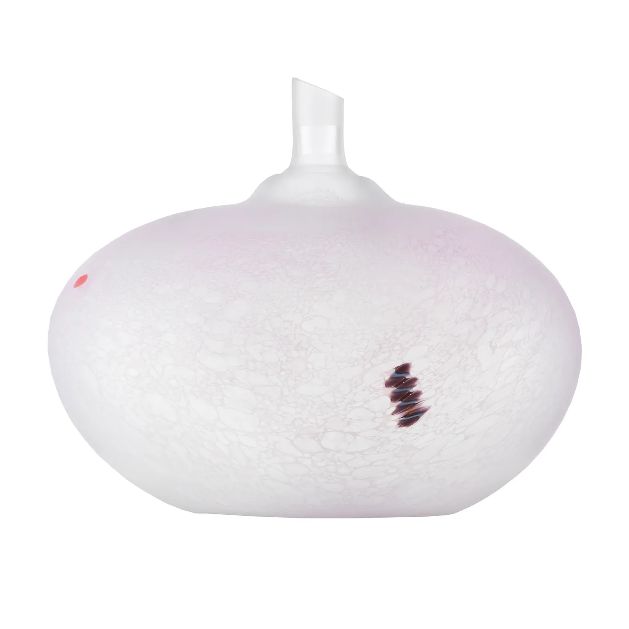 Kosta Boda BV Beans AC-20 pink | Scandinavian Design | Glass art | Pink