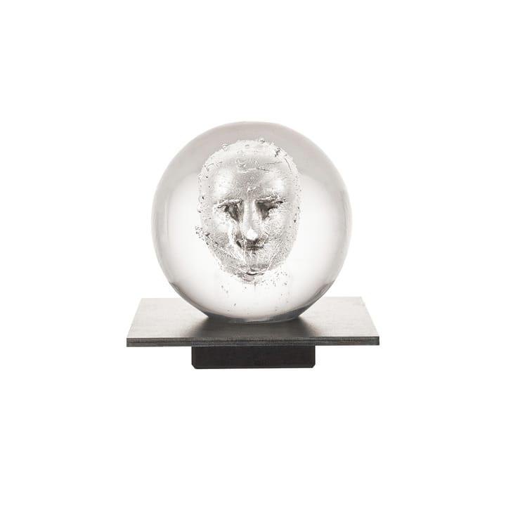 BV Headman glass sculpture - clear - Kosta Boda