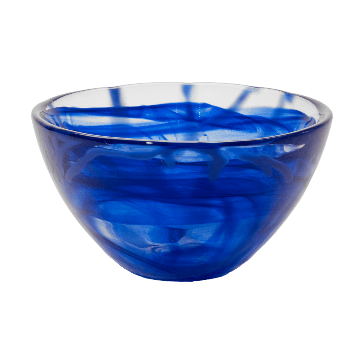 Kosta Boda Contrast bowl 160 mm Blue-blue | Scandinavian Design | Serving bowls | Blue