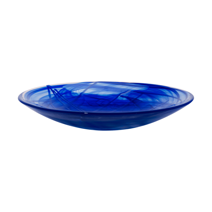 Contrast saucer 380 mm - Blue-blue - Kosta Boda