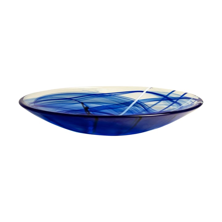 Contrast saucer 380 mm - Blue - Kosta Boda