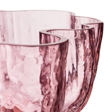Crackle bowl 105 mm - Pink - Kosta Boda