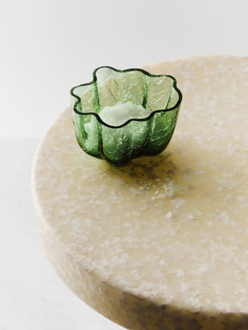 Crackle candle holder 5,8 cm - Dark green - Kosta Boda