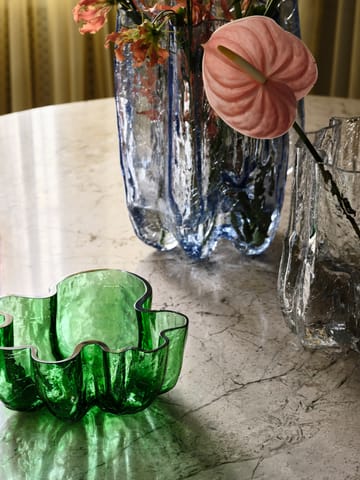 Crackle vase 370 mm - Circular glass - Kosta Boda